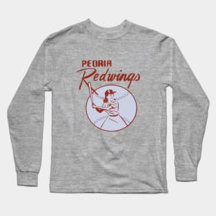 Peoria Redwings (red variant) Long Sleeve T-Shirt